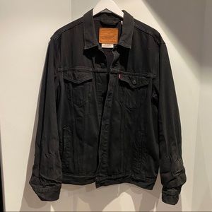 Levi’s Black Denim Trucker Jacket